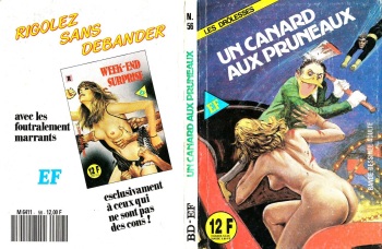 couverture du Bande Dessin&eacute;e (Elvifrance) Les drolesses #56 &ndash; Un canard aux pruneaux [French]