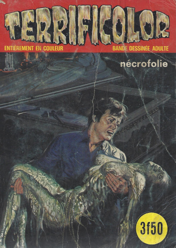 couverture du Bande Dessin&eacute;e Elvifrance &ndash; Terrificolor &ndash; 013 &ndash; N&eacute;crofolie
