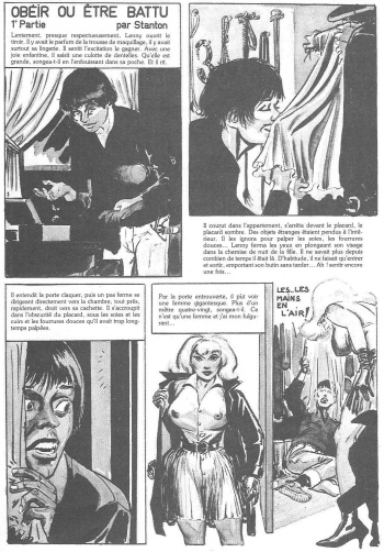 couverture du Bande Dessin&eacute;e ERIC STANTON : Ob&eacute;ir ou &ecirc;tre Battu (French)