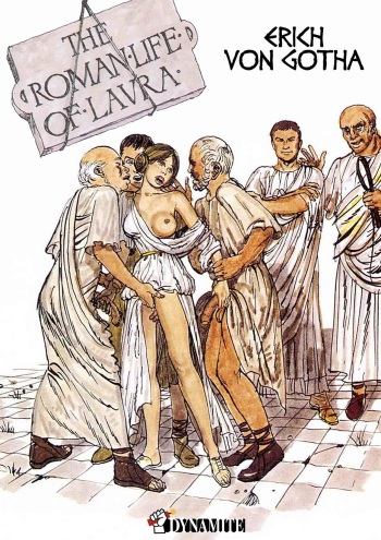 couverture du Bande Dessin&eacute;e [Erich von Gotha] Roman life of Laura [French]