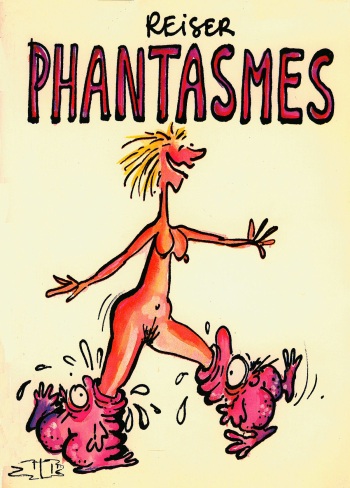 couverture du Bande Dessin&eacute;e [Jean-Marc Reiser] Phantasmes [French]