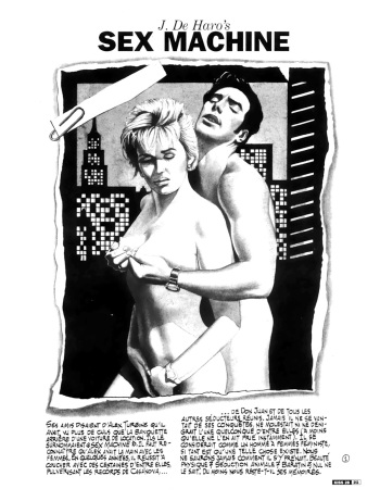 couverture du Bande Dessin&eacute;e [Josep de Haro] Sex Machine [French]