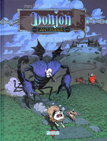 couverture du Manga [Lewis Trondheim] Donjon Antipode &ndash; L&rsquo;Inquisiteur m&eacute;galomane [French]