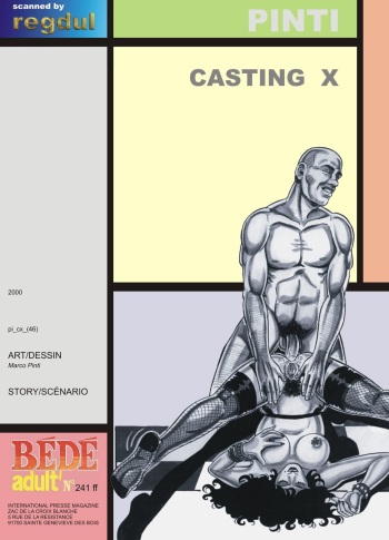 couverture du Bande Dessin&eacute;e [Marco Pinti] Casting X [FR]