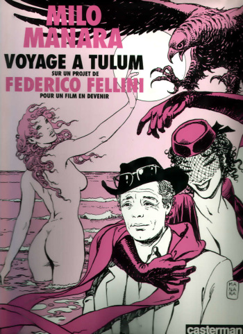 couverture du Bande Dessin&eacute;e [Milo Manara] Voyage &agrave; Tulum [French]