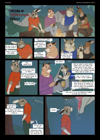 couverture du Bande Dessin&eacute;e Missing in terrenbrook forest FRENCH (ongoing)