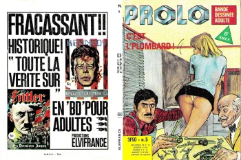 couverture du Bande Dessin&eacute;e PROLO &ndash; Volume 5 &ndash; C&rsquo;est l&rsquo;plombard [French] [Incomplete]