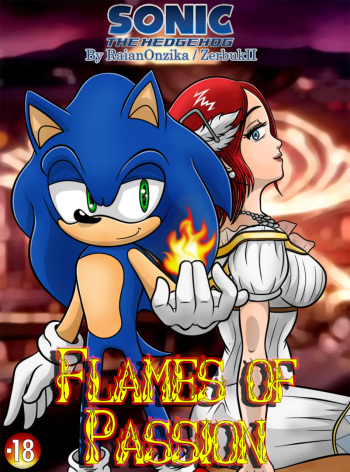 couverture du Bande Dessin&eacute;e [RaianOnzika/ZerbukII] Sonic 06 &ndash; Flames of Passion &ndash; FRANCAIS [EN COURS&hellip;]