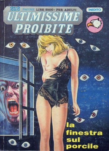 couverture du Bande Dessin&eacute;e Ultimissime Proibite 15 &ndash; Fenetre sur l&rsquo;horreur [French] [AtomHic]