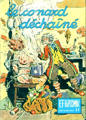 couverture du Bande Dessin&eacute;e 01.-.Le.conard.dechaine (french)