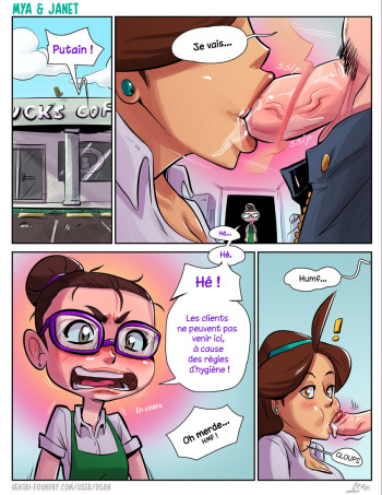 couverture du Bande Dessin&eacute;e 02 Cup O&rsquo; Love &ndash; Mya & Janet [French] [Leroux00]