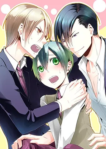 couverture du Manhwa 1 gars + 1 gars + 1 gars = un plan &agrave; 3 ?!