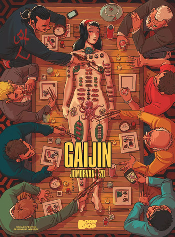 couverture du Bande Dessin&eacute;e [2D (= Damien Henceval) & Jean-David Morvan] Gaijin (French)