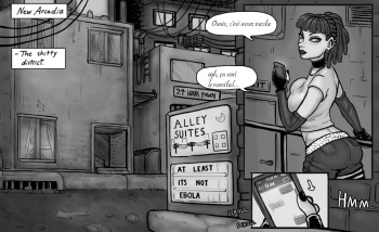 couverture du Bande Dessin&eacute;e [34San] Gisa: The Alt Girl (french, on-going)