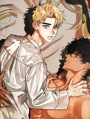 couverture du Manhwa &Agrave; feu et &agrave; sang