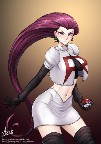 couverture du Bande Dessin&eacute;e [ADSouto] Jessie (Pokemon)