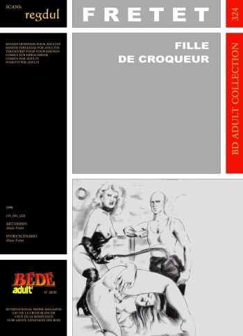 couverture du Bande Dessin&eacute;e [Alain Fretet] Fille de Croqueur [French]