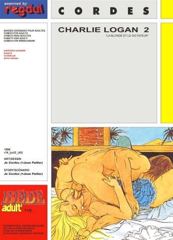 couverture du Bande Dessinée (Alan Davis) Charlie Logan T2 (fr)