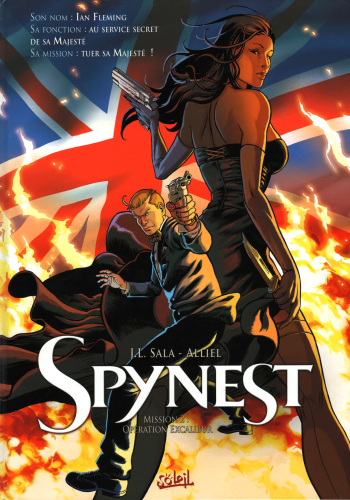 couverture du Bande Dessin&eacute;e [Alliel et Sala] &ndash; Spynest &ndash; T02 &ndash; Op&eacute;ration Excalibur [French]