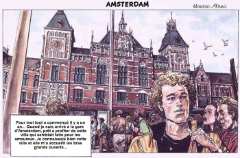 couverture du Bande Dessinée Altuna – Amsterdam, French