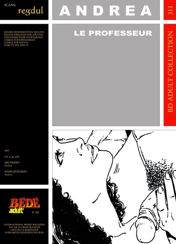 couverture du Bande Dessin&eacute;e [Andrea]Le Professeur[French]