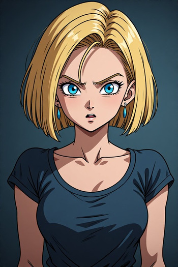 couverture du Bande Dessin&eacute;e Android 18 &ndash; No Control Left