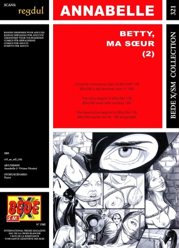 couverture du Bande Dessin&eacute;e [Annabelle] Betty ma s&oelig;ur [french]