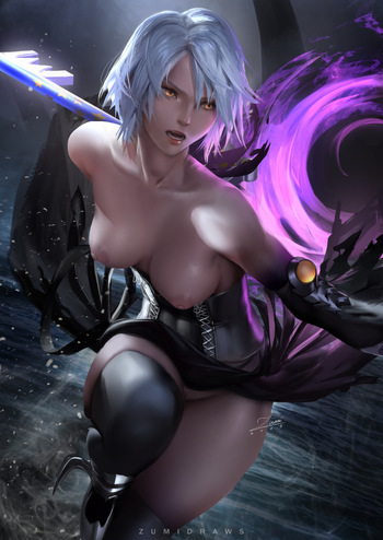 couverture du Bande Dessin&eacute;e Anti-Aqua (Kingdom Hearts).