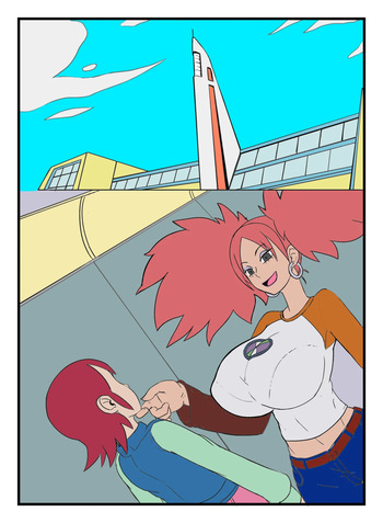 couverture du Bande Dessin&eacute;e [Anythinggoes] Megaman Battle Network-Mayl VS Ms.Madd (Colorized)