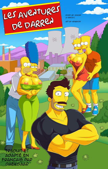 couverture du Bande Dessin&eacute;e [Arabatos] Darren&rsquo;s Adventure (The Simpsons) [french] (Ongoing)