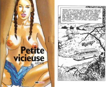 couverture du Bande Dessin&eacute;e [Ardem] Petite vicieuse [French]
