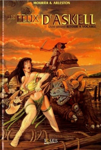 couverture du Bande Dessin&eacute;e [Arleston &ndash; Mourie] Les feux d&rsquo;Askel &ndash; T02 &ndash; Retour &agrave; Vocable [French]