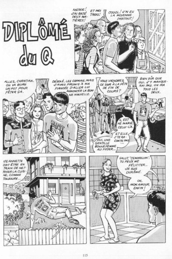 couverture du Bande Dessin&eacute;e [Armas] Dipl&ocirc;m&eacute; du Q [French]