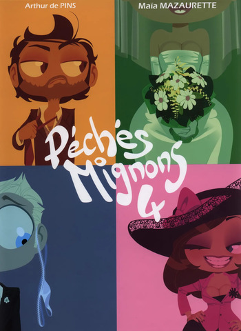 couverture du Bande Dessin&eacute;e [Arthur De Pins] P&eacute;ch&eacute;s mignons 4 [French]