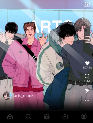 couverture du Manhwa ARTS MANZ