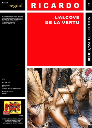 couverture du Bande Dessin&eacute;e [Arturo Picca, Dante Tiberia (Ricardo)] L&rsquo;alcove de la vertu (Nuns of Terror) [French]