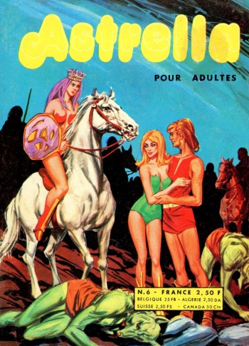 couverture du Bande Dessin&eacute;e (Astrella #06) Les hommes loups [French]