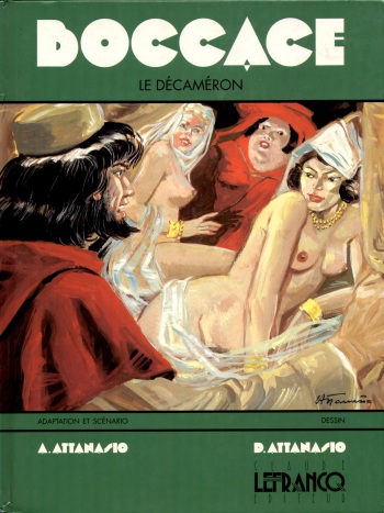 couverture du Bande Dessin&eacute;e [Attanasio Dino] Boccace &ndash; Le D&eacute;cam&eacute;ron [French]{Regdul14}