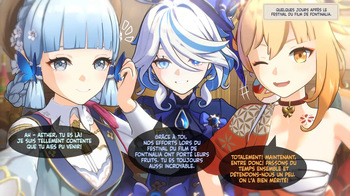 couverture du Manga Ayaka / Furina / Yoimiya x Aether 4P {Pastapaprika} (French) (Harmit)