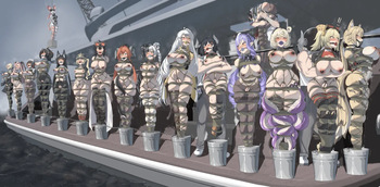 couverture du Bande Dessin&eacute;e [BagelBomb] Ultimate Group Bondage [Zenless Zone Zero]