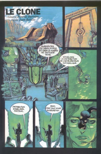 couverture du Bande Dessin&eacute;e [Barreiro] Le Clone [French]