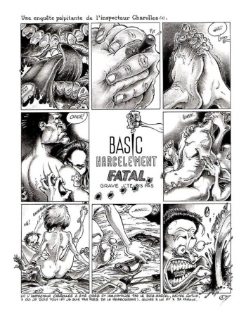 couverture du Bande Dessin&eacute;e Basic Harcelement Fatal