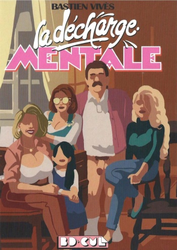 couverture du Bande Dessin&eacute;e [Bastien Viv&egrave;s] La d&eacute;charge mentale [French]
