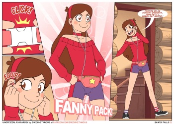 couverture du Bande Dessin&eacute;e Bawdy Falls (Gravity Falls) [Incognitymous] &ndash;  Saison 1- [French]