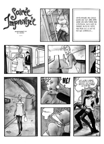 couverture du Bande Dessin&eacute;e BD &ndash; Lignard &ndash; Soiree improvis&eacute;e [FR]