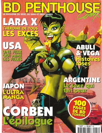 couverture du Bande Dessin&eacute;e BD PENTHOUSE no. 18 [french]