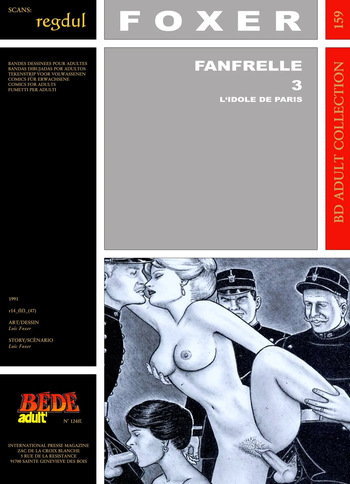 couverture du Bande Dessin&eacute;e [B&eacute;d&eacute; Adult 159] Foxer [= Lo&iuml;c Croizier] &ndash; Fanfrelle #3 : L&rsquo;Idole de Paris