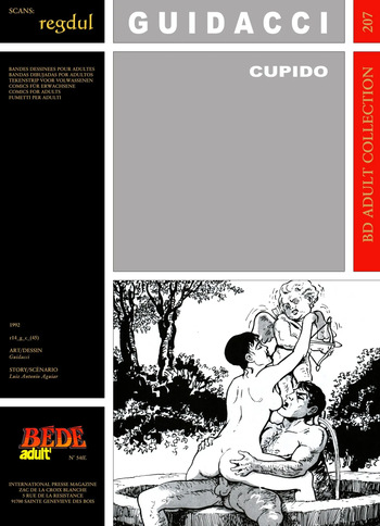 couverture du Bande Dessin&eacute;e [B&eacute;d&eacute; Adult 207] Guidacci & Luiz Antonio Aguiar &ndash; Cupido