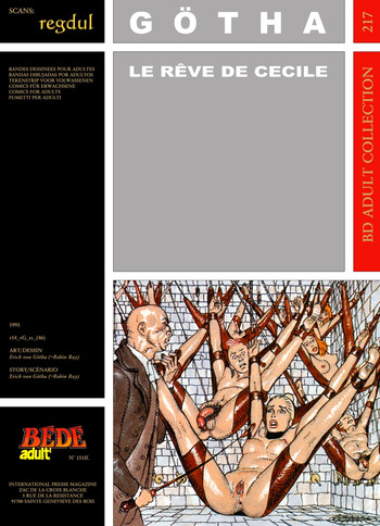 couverture du Bande Dessin&eacute;e [B&eacute;d&eacute; Adult 217] Erich von G&ouml;tha [= Robin Ray] &ndash; La R&egrave;ve de C&ecirc;cile