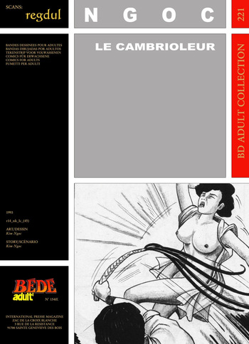 couverture du Bande Dessin&eacute;e [B&eacute;d&eacute; Adult 221] Kim Ngoc &ndash; Le Cambrioleur
